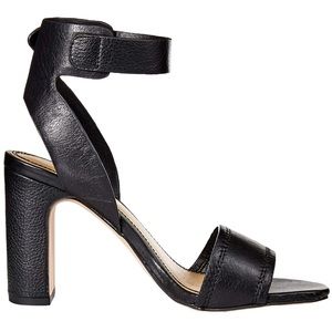 Splendid Black Leather Heels